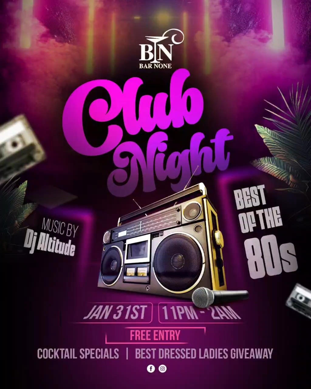 Club Night - Best of the 80s
