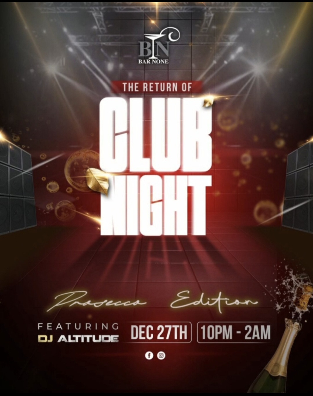 Club Night - Prosecco Edition