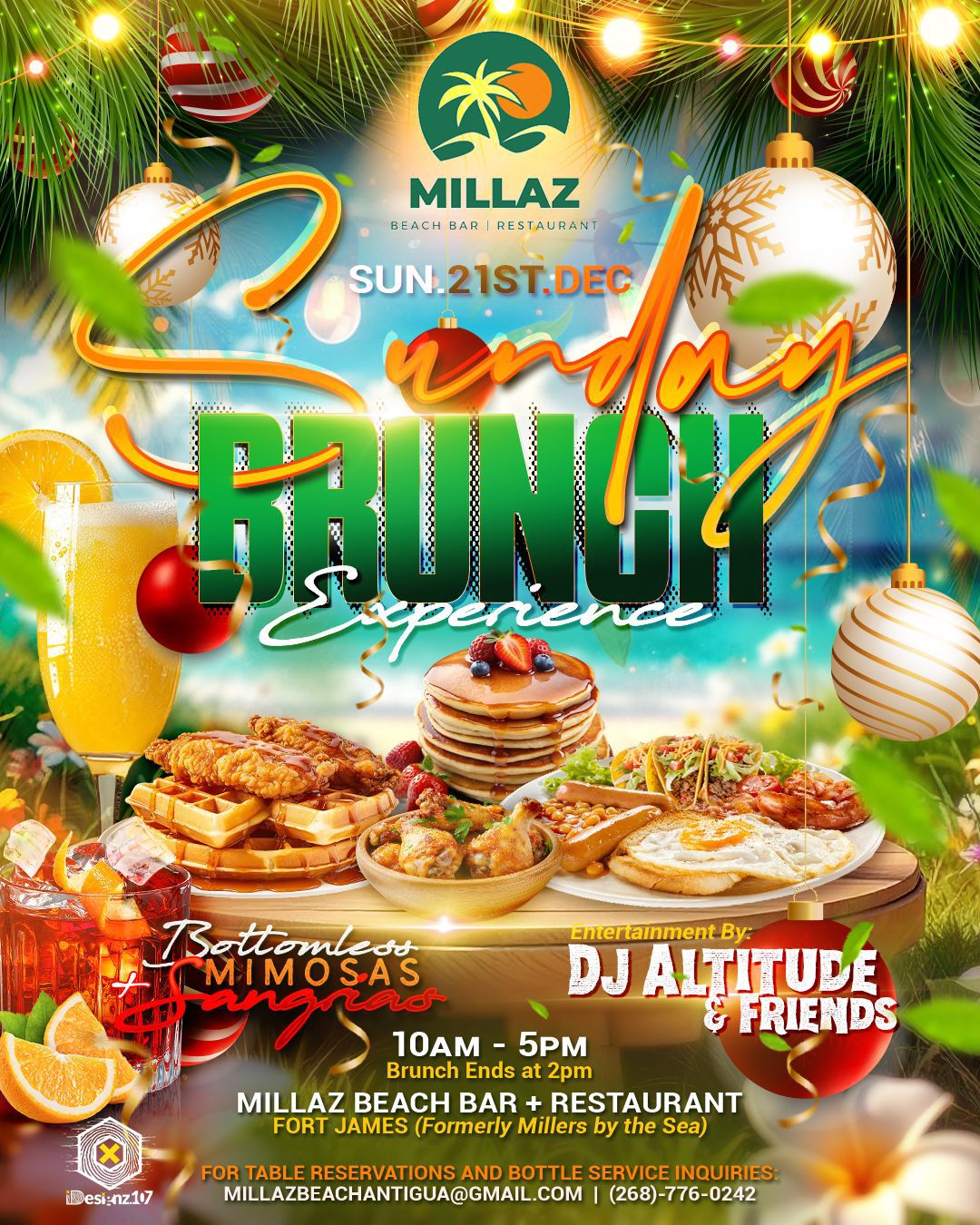 Millaz Sunny Brunch Experience